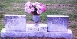 Robert and Daisy Parsley Headstone, AR