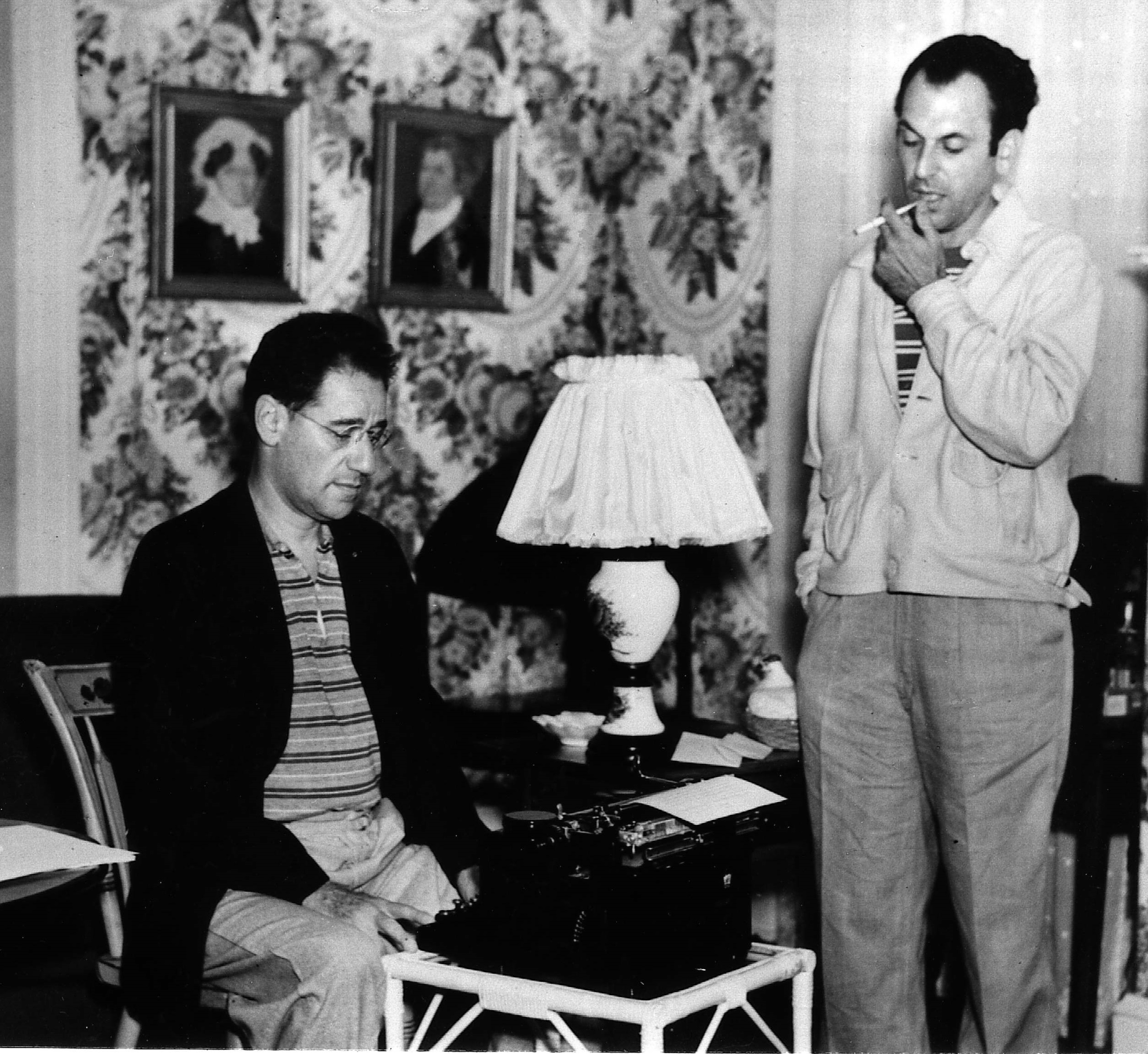 Moss Hart and George Kaufman