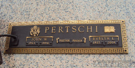 John W. Pertschi Gravesite