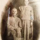 Billy and Zilpha in Louisiana about 1916-1918