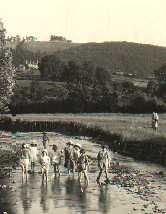 1920 Meyrick Family Swimming