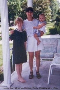 Justin, Pam and Brittany Tuttle 1998