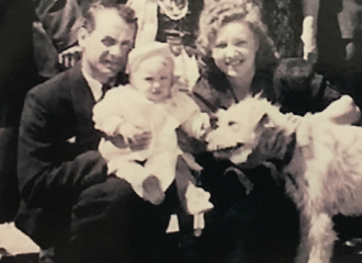 Marian Klauzinski and Maria Votruba Klauzinski with child Zdzislaw Ryszard (Richard)