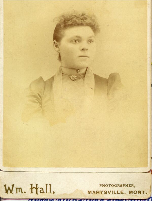  Elizabeth Balkenhol, Montana 1890