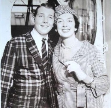Lance Brisson and Rosalind Russell