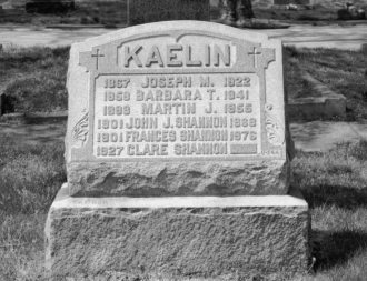 Joseph Martin Kaelin Gravesite
