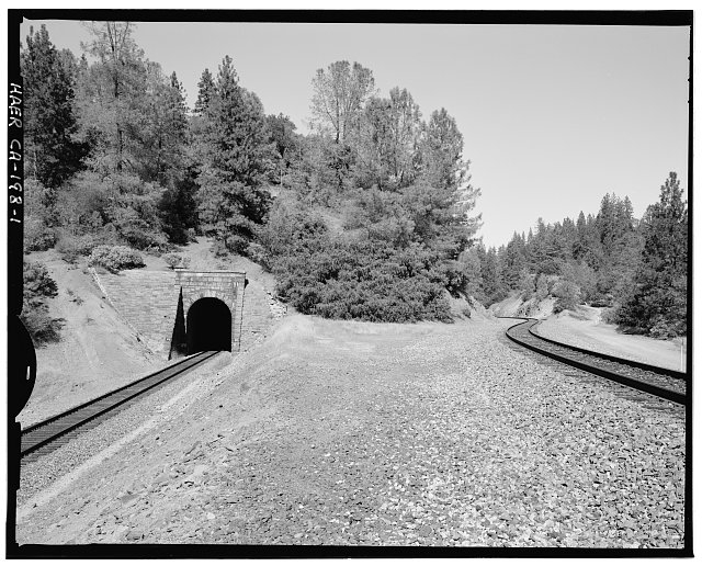 1. West portal of Tunnel 23, contextual view to...