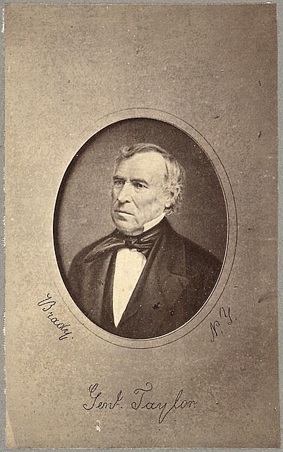 [Zachary Taylor, head-and-shoulders portrait, facing...