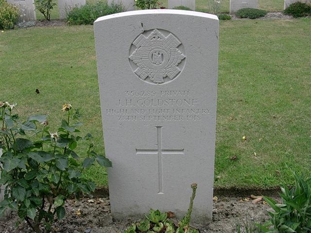 James Henry Goldstone gravesite