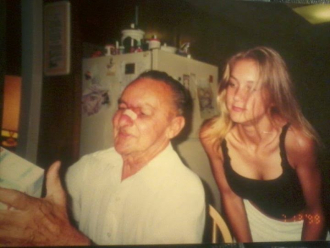 Dennis and his granddaughter Ginny K DeForeest