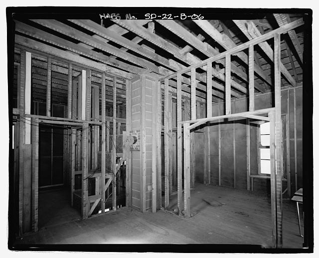 6. Looking northwest at second floor interior - Anderson...