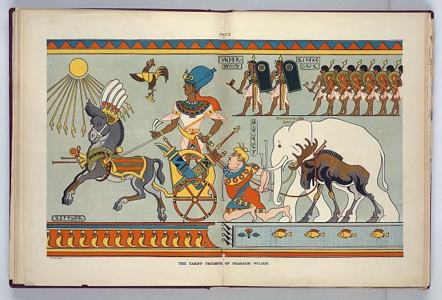 The tariff triumph of pharaoh Wilson / Keppler.