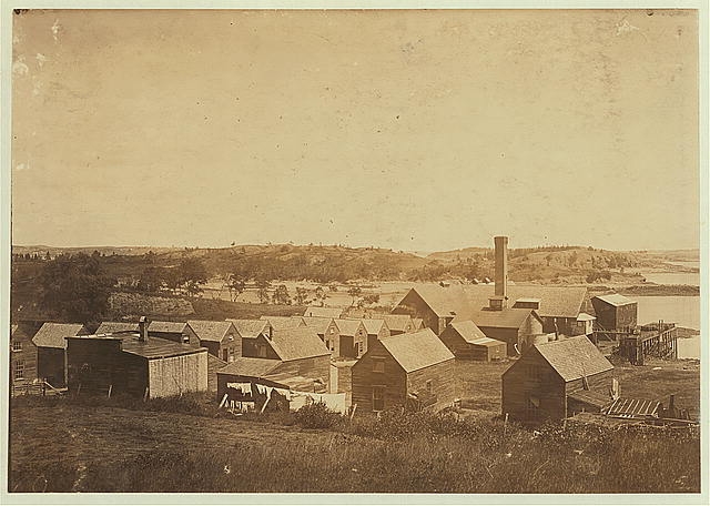 Housing conditions at Clove [?] sardine factory, North...