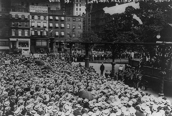 Anti-war protest WW I