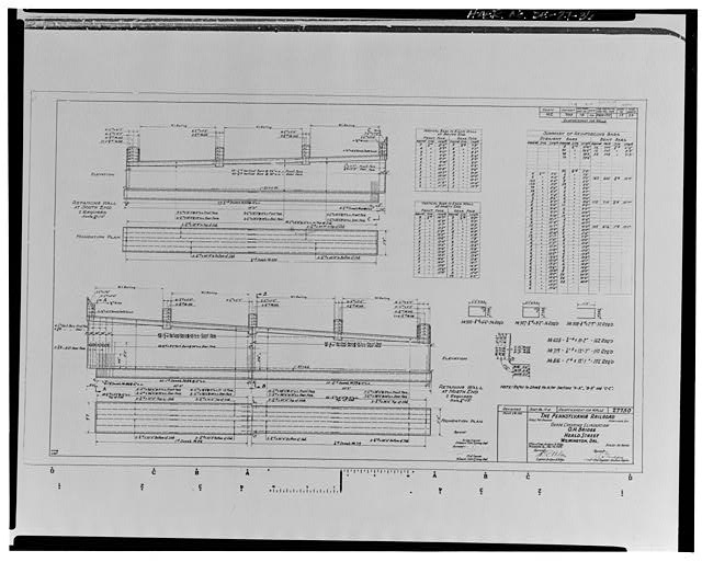36. SHEET 17 - Heald Street Bridge, Spanning Conrail...