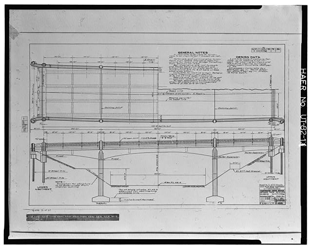 11. Photographic copy of original construction drawing,...