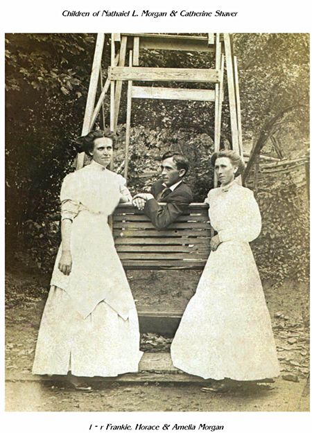 Frankie, Horace, & Amelia Morgan, TN 1910
