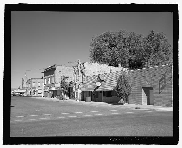 General perspective view of Vale Historic District, view...
