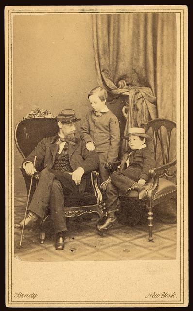 Willie and Tad Lincoln, sons of President LIncoln