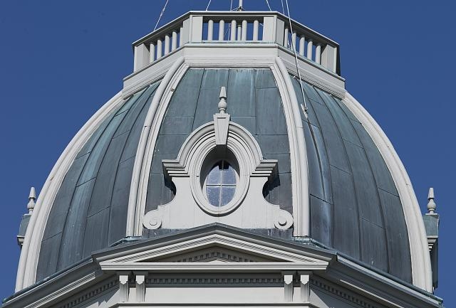 Cupola detail, Federal Building and U.S. Courthouse, Port...