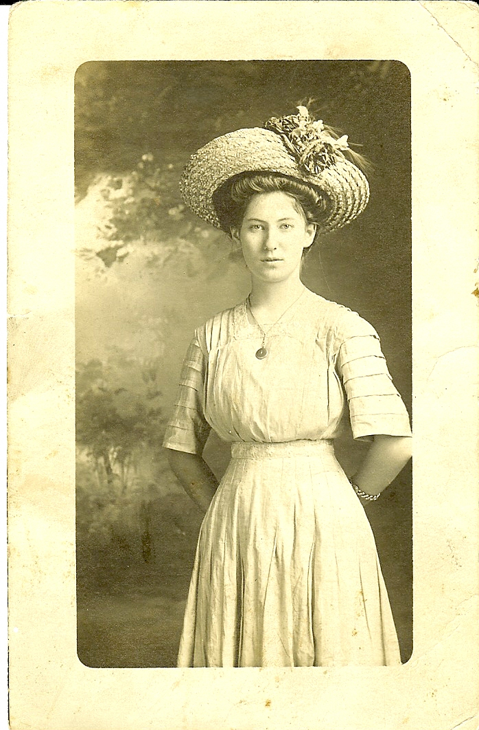 Ruth Mary Mertens at 18 years old