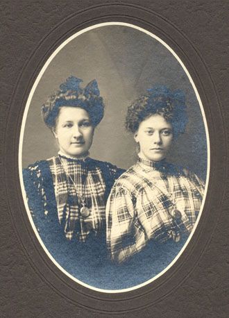 Minnie Daane and Gertrude Jensema