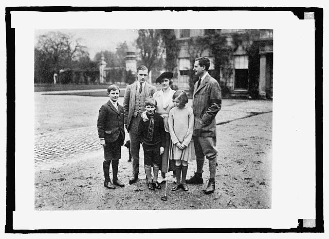 Lady Nancy Astor & group