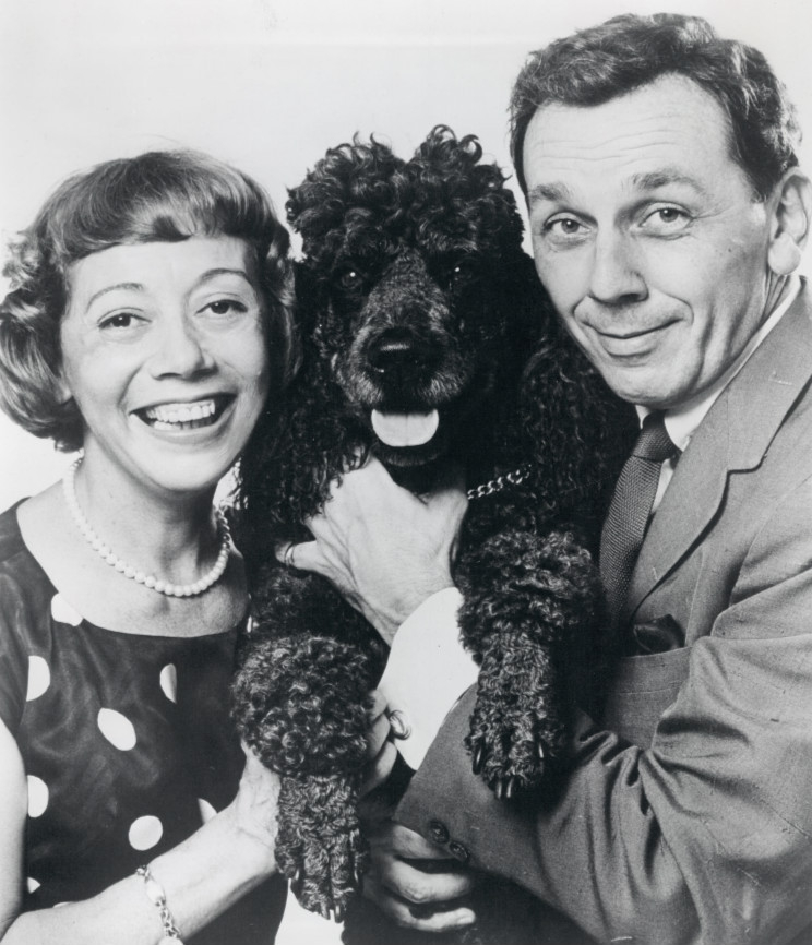 Imogene, Dog and her husband, King Donovan.