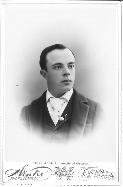 Unknown Man Class of 1894 University of OR