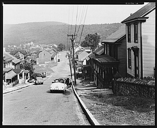 North Street in Upper Mauch Chunk, Pennsylvania