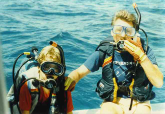 Günter Sabionski diving