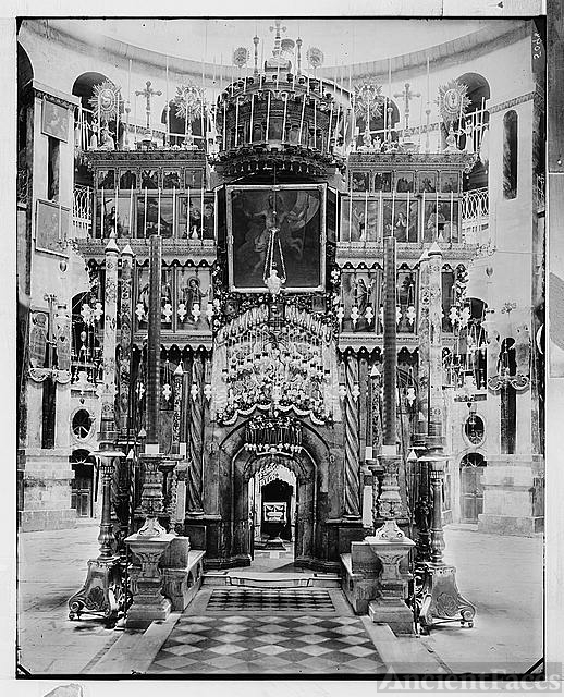 church of the holy sepulchre tomb opened