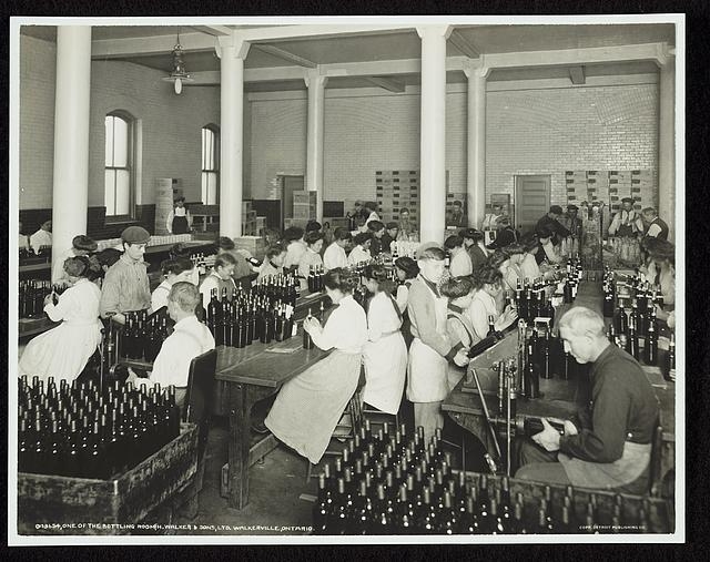 One of the bottleing [sic] rooms, H. Walker & Sons, LTD.,...