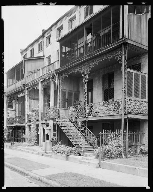 Bloodgoods Row, 306-308-310 Monroe St., Mobile, Mobile...