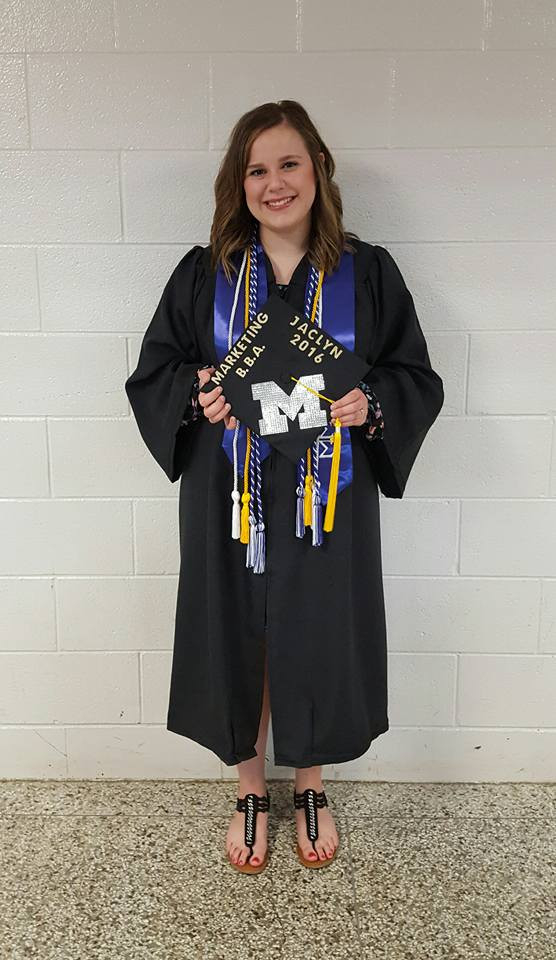 Graduation of Jaclyn Wamsley