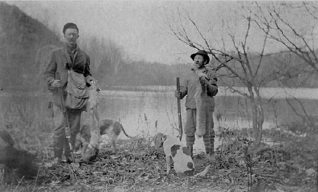 Frank & Ed Higgins hunting