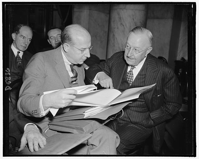 F.W. Ecker, V.P. Frederick Ecker, Chairman of the Board...