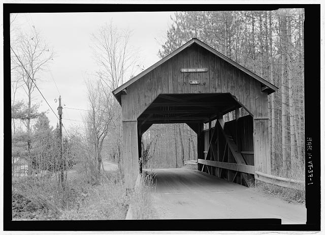 SOUTHWEST PORTAL. - Pine Brook Bridge, Spanning Pine...