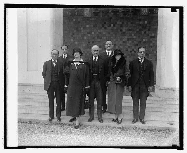 Dr. Leo S. Rowe with luncheon guests, 10/22/24
