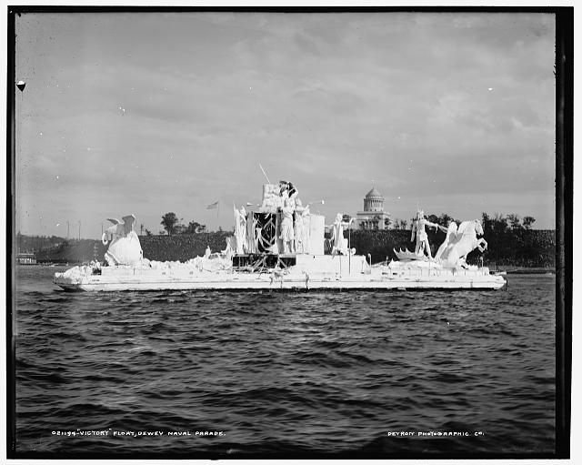 Victory float, Dewey Naval Parade