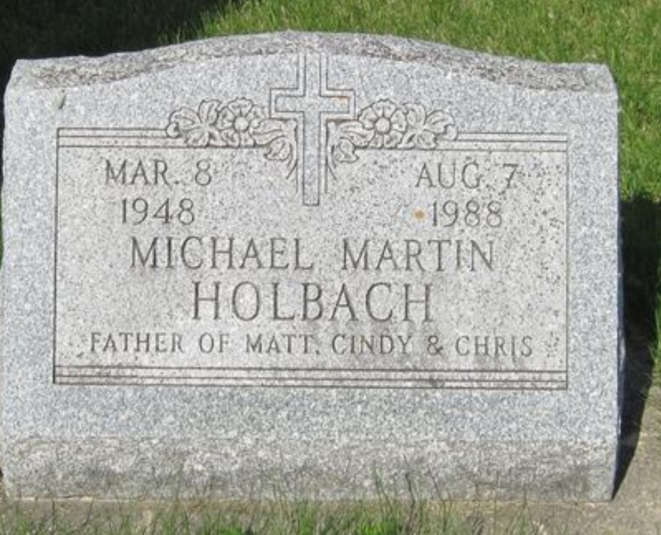 Michael Martin Holbach Gravesite