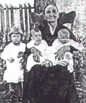 Angelette Elizabeth Turney Thomas and babies