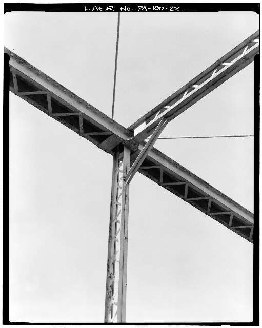 22. DETAIL VIEW OF PANEL POINT U3, SOUTH END SPAN - East...