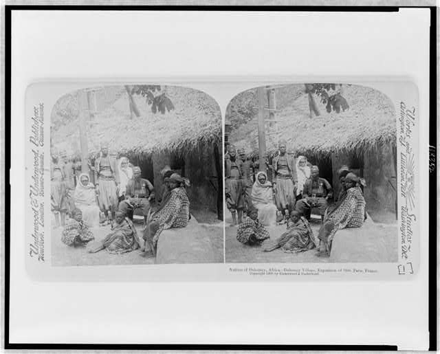 Natives of Dahomey, Africa - Dahomey Village, Exposition...