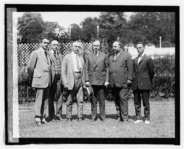 American Assn. of Engineers with Coolidge, 9/5/24