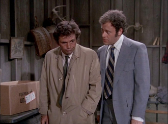 Peter Falk and Bob Dishy