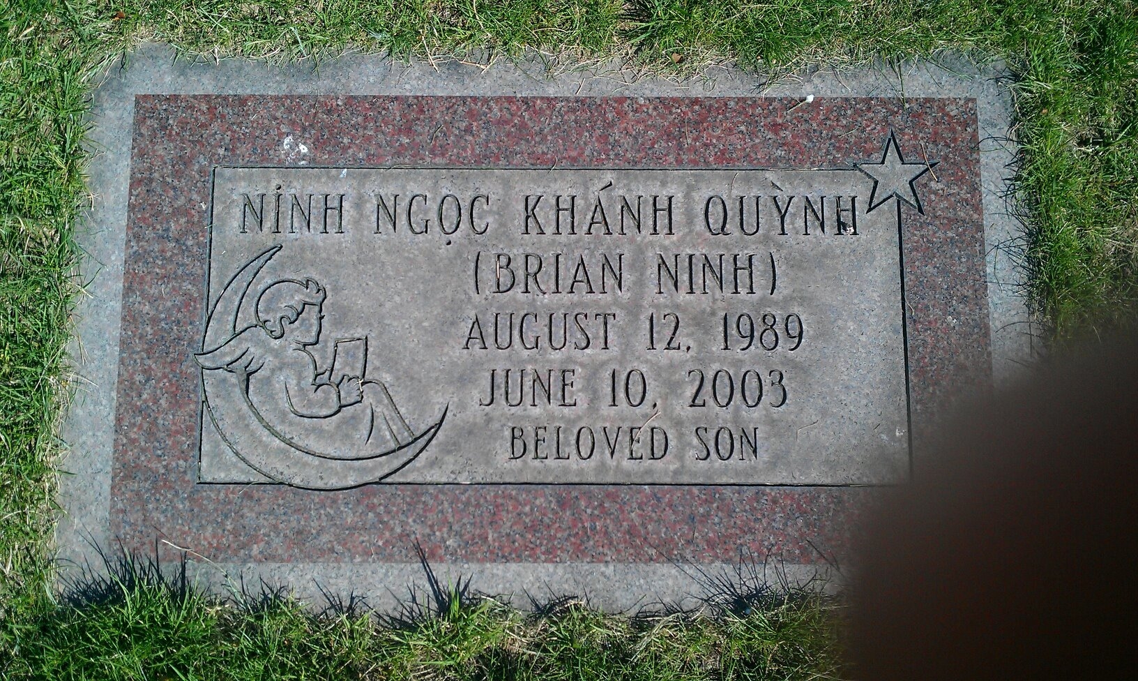 Brian K Ninh gravesite