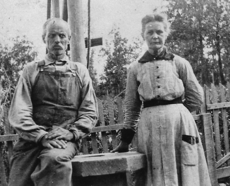 General A. J. SHEPHERD and wife Laura
