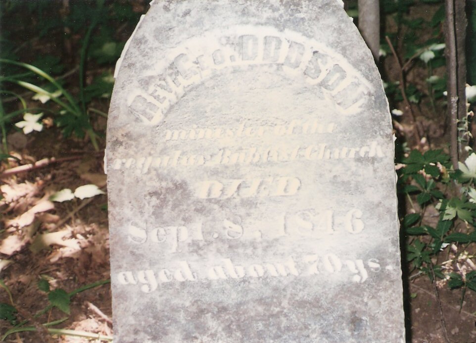 Rev. George Dodson 1773 -1846 Eagle, Boone, Indiana