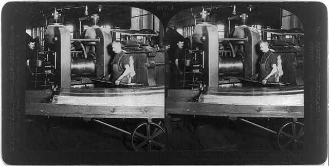 Brass Works, Bridgeport, Conn.: "Breaking down" - the...